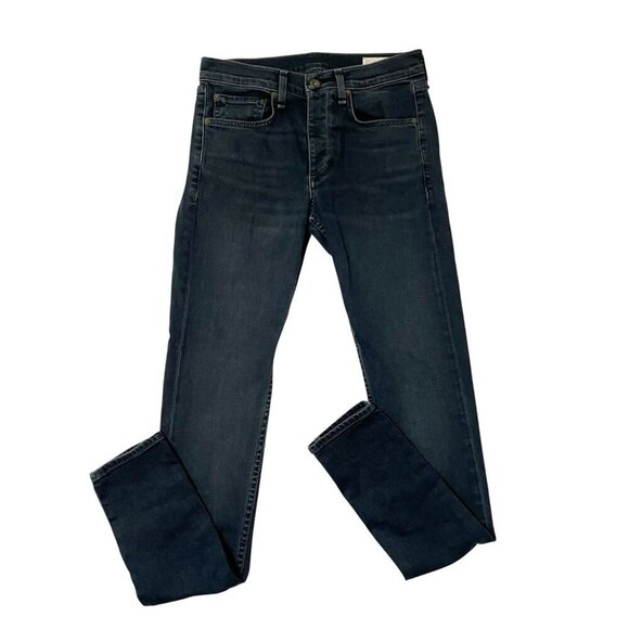 Rag & Bone Skinny Leg Extra Slim Stretch Jeans Fit 1 Dark Blue Gray size 29x34